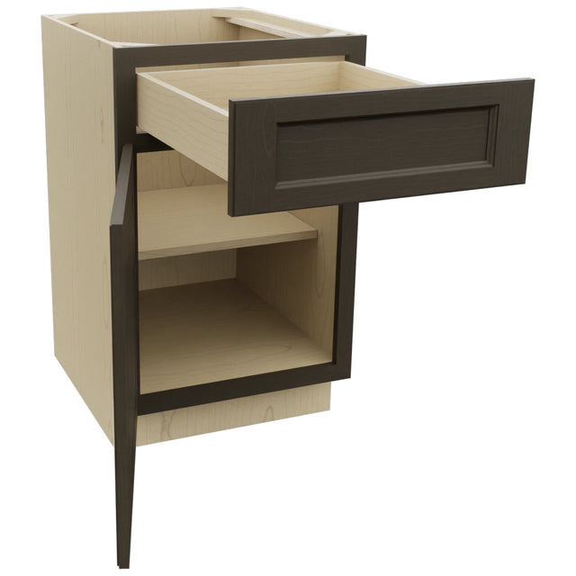 Fabuwood Fusion Kona B21 Base Standard Cabinet, Open View