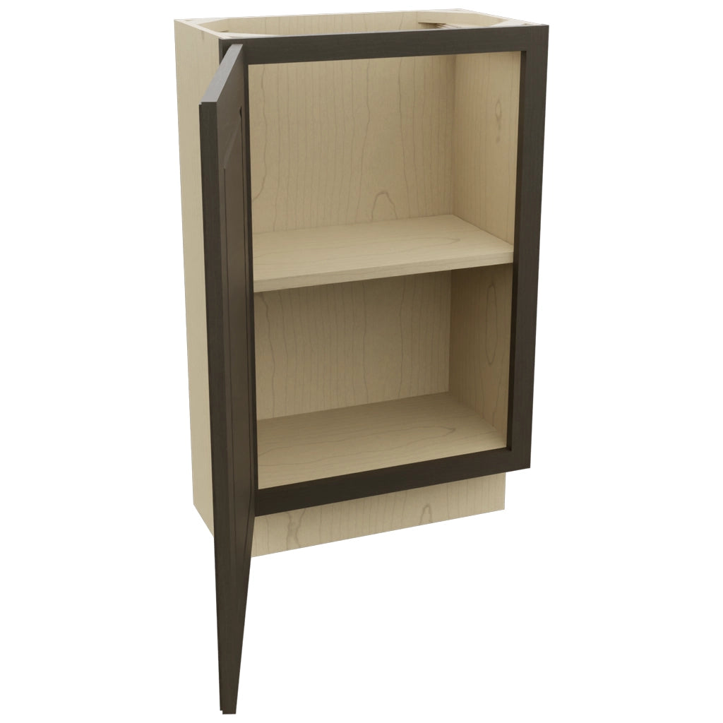 Fabuwood Fusion Kona B21FD-12D Base Full Door Cabinet, Open View