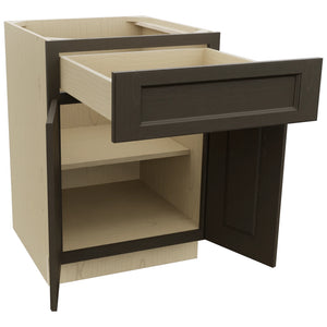 Fabuwood Fusion Kona B24 Base Standard Cabinet, Open View