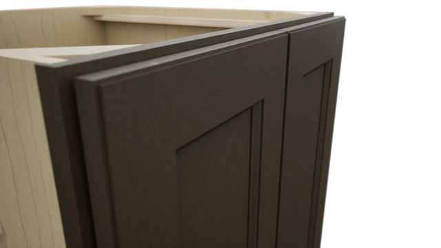 Fabuwood Fusion Kona B24FD Base Full Door Cabinet, Detail View