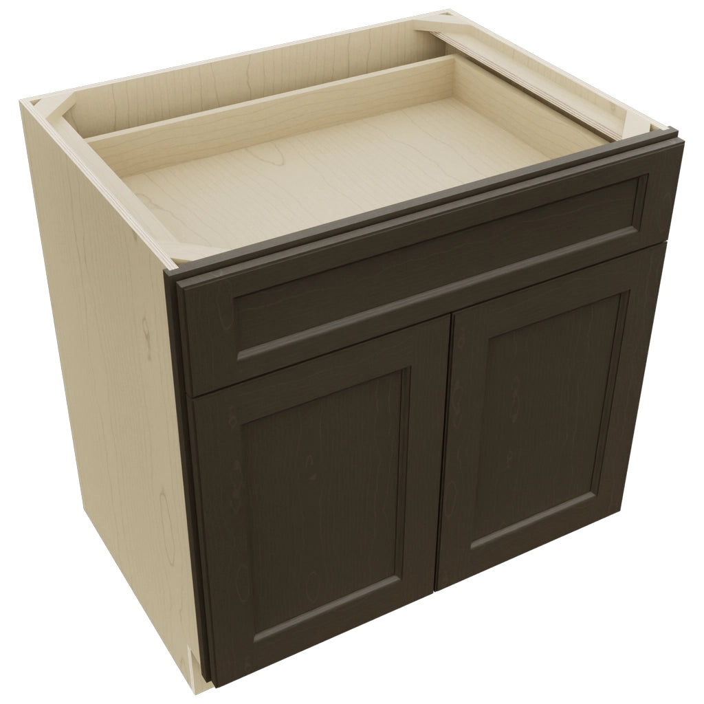 Fabuwood Fusion Kona B33SDF Base Standard Cabinet, Top View