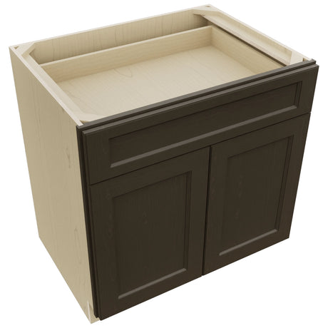 Fabuwood Fusion Kona B33SDF Base Standard Cabinet, Top View