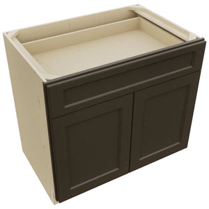 Fabuwood Fusion Kona B36SDF Base Standard Cabinet, Top View