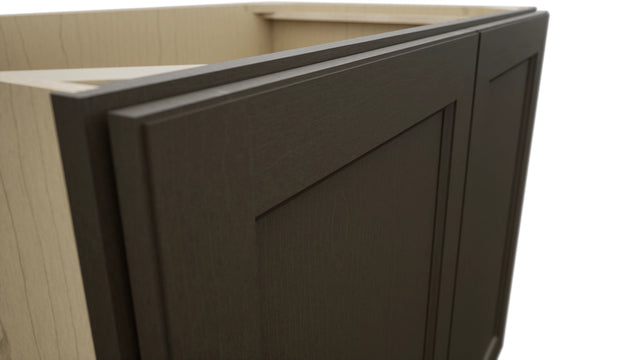 Fabuwood Fusion Kona B39FD Base Full Door Cabinet, Detail View