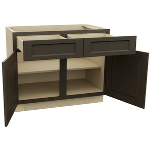 Fabuwood Fusion Kona B42 Base Standard Cabinet, Open View