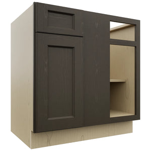 Fabuwood Fusion Kona BLB39/42 Base Corner Blind Cabinet, Front View