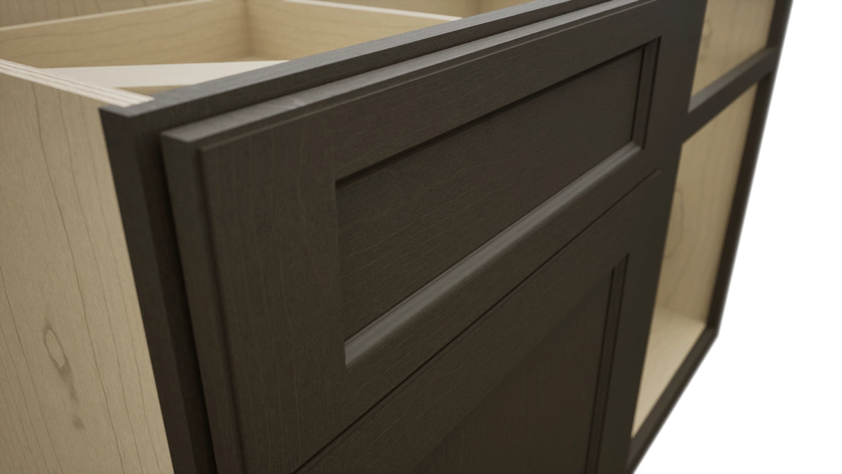 Fabuwood Fusion Kona BLB48/51 Base Corner Blind Cabinet, Detail View