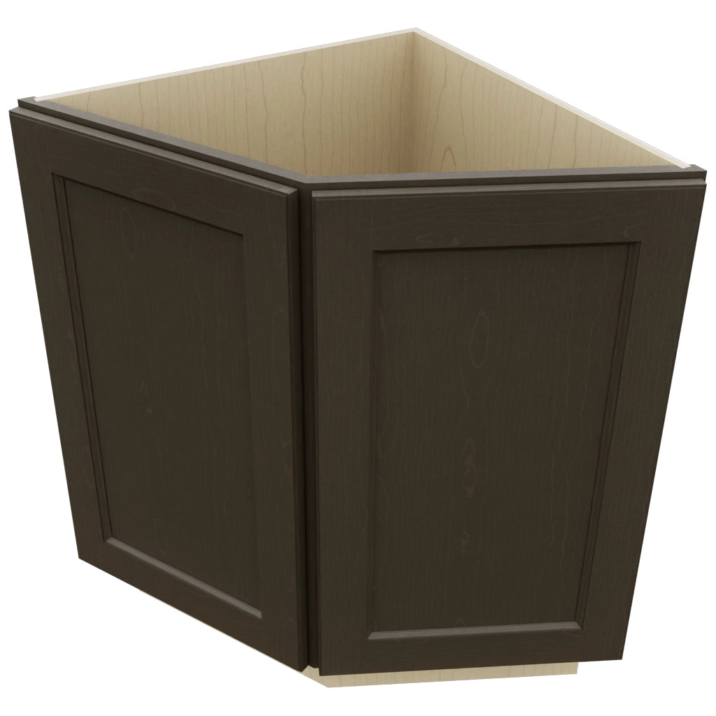 Fabuwood Fusion Kona BRA24 Base Return Angle Cabinet, Top View