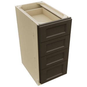 Fabuwood Fusion Kona DB15-4 Base 4 Drawers Cabinet, Top View