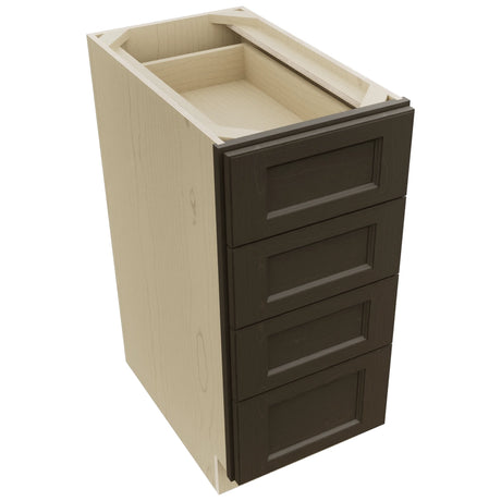 Fabuwood Fusion Kona DB15-4 Base 4 Drawers Cabinet, Top View