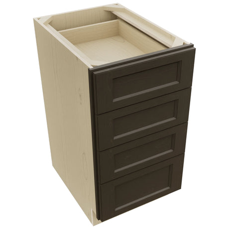 Fabuwood Fusion Kona DB18-4 Base 4 Drawers Cabinet, Top View