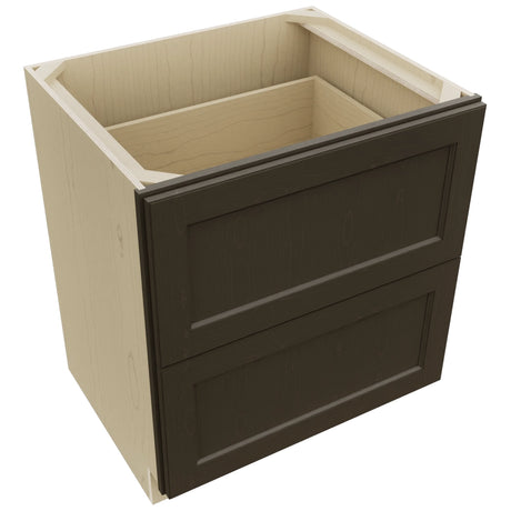 Fabuwood Fusion Kona DB30-2 Base 2 Drawers Cabinet, Top View