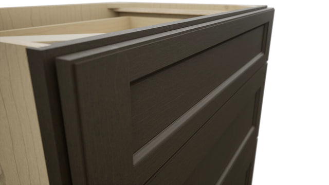 Fabuwood Fusion Kona DB33 Base 3 Drawers Cabinet, Detail View