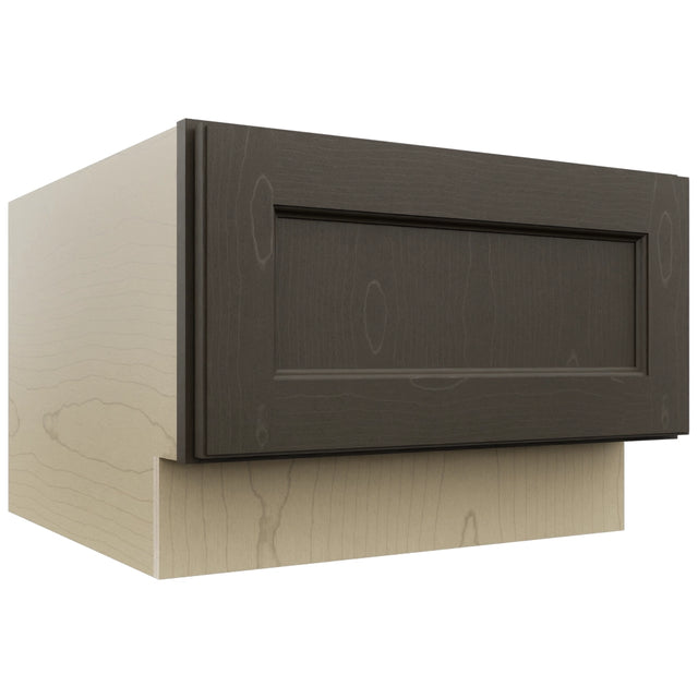Fabuwood Fusion Kona DBS24 Base Bench Seat Cabinet, Front View
