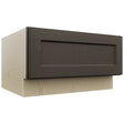 Fabuwood Fusion Kona DBS30 Base Bench Seat Cabinet, Front View