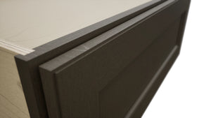 Fabuwood Fusion Kona DBS30 Base Bench Seat Cabinet, Detail View