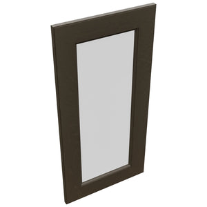 Fabuwood Fusion Kona DS GDW1530 Wall Glass Door, Top View