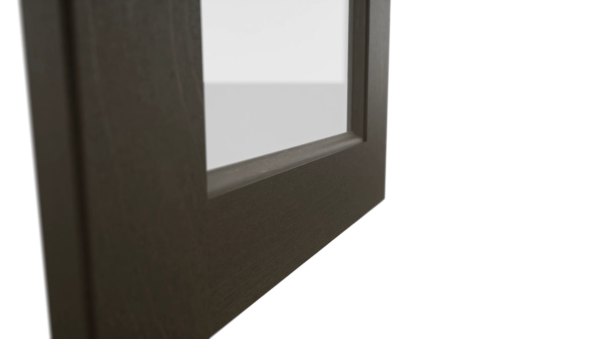 Fabuwood Fusion Kona DS GDW1530 Wall Glass Door, Detail View