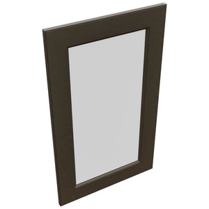 Fabuwood Fusion Kona DS GDW1830 Wall Glass Door, Top View