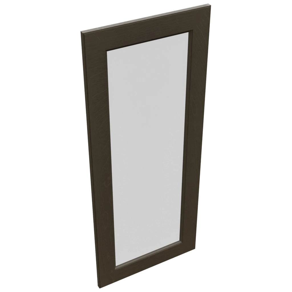 Fabuwood Fusion Kona DS GDW1842 Wall Glass Door, Top View