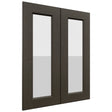 Fabuwood Fusion Kona DS GDW2430 Wall Glass Door, Front View