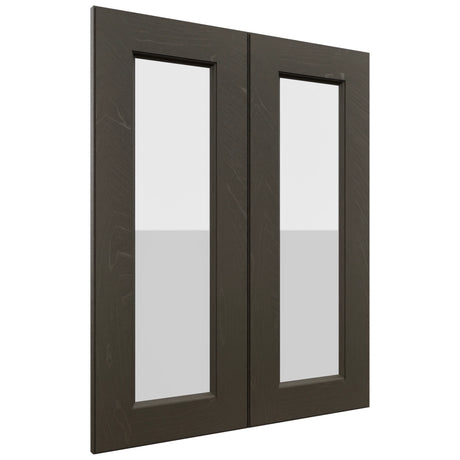 Fabuwood Fusion Kona DS GDW2430 Wall Glass Door, Front View