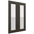 Fabuwood Fusion Kona DS GDW2436 Wall Glass Door, Front View