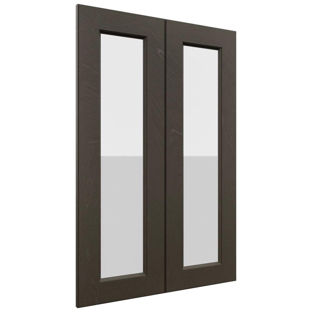 Fabuwood Fusion Kona DS GDW2436 Wall Glass Door, Front View
