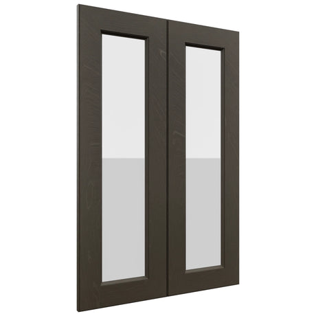 Fabuwood Fusion Kona DS GDW2436 Wall Glass Door, Front View