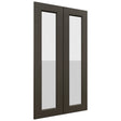 Fabuwood Fusion Kona DS GDW2442 Wall Glass Door, Front View