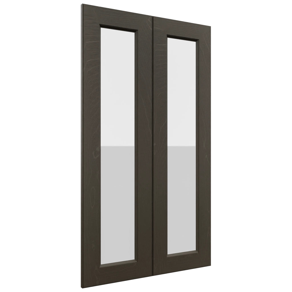 Fabuwood Fusion Kona DS GDW2442 Wall Glass Door, Front View