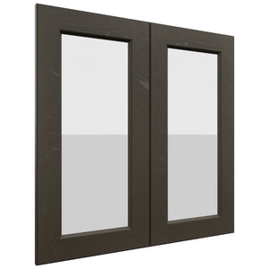 Fabuwood Fusion Kona DS GDW3030 Wall Glass Door, Front View