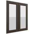 Fabuwood Fusion Kona DS GDW3036 Wall Glass Door, Front View