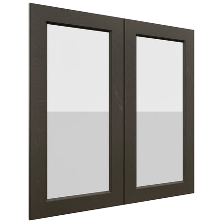 Fabuwood Fusion Kona DS GDW3636 Wall Glass Door, Front View