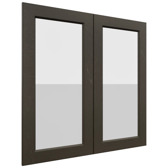 Fabuwood Fusion Kona DS GDW3636 Wall Glass Door, Front View