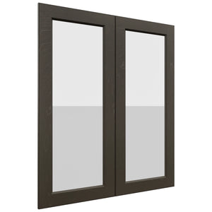 Fabuwood Fusion Kona DS GDW3642 Wall Glass Door, Front View