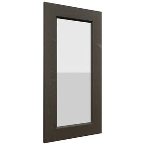 Fabuwood Fusion Kona DS GDWDC2430 Wall Glass Door, Front View