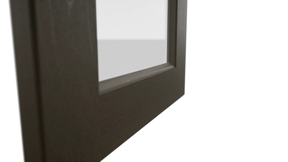 Fabuwood Fusion Kona DS GDWDC2436 Wall Glass Door, Detail View