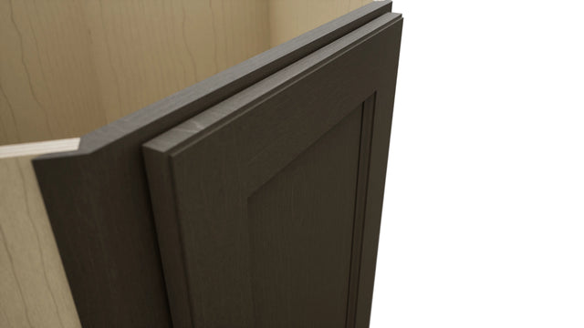 Fabuwood Fusion Kona DSB36FD Base Corner Diagonal Sink Cabinet, Detail View