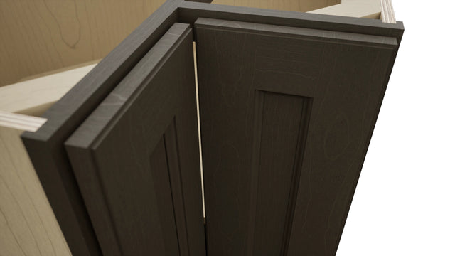 Fabuwood Fusion Kona ERB33 Base Corner Easy Reach Cabinet, Detail View