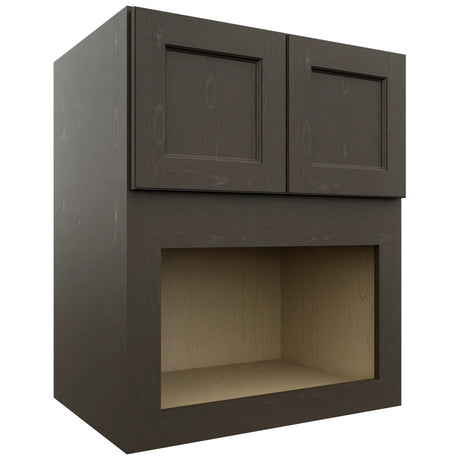 Fabuwood Fusion Kona MC303621 Wall Microwave Cabinet, Front View