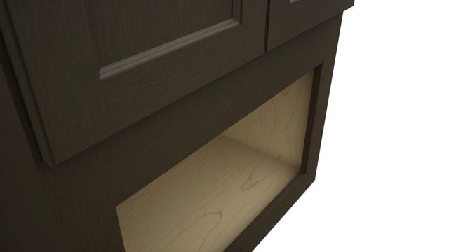 Fabuwood Fusion Kona MC303621 Wall Microwave Cabinet, Detail View