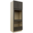 Fabuwood Fusion Kona OC3396D Tall Oven Cabinet Double, Front View