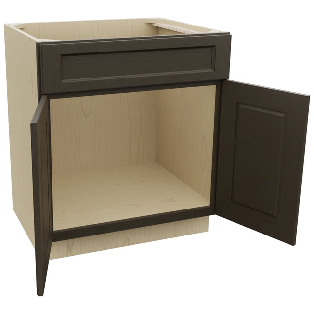 Fabuwood Fusion Kona SB30 Base Sink Cabinet, Open View