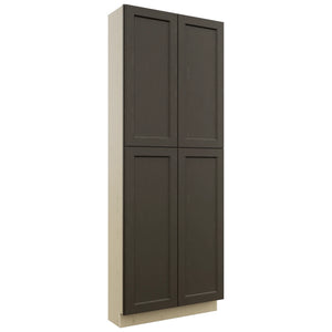 Fabuwood Fusion Kona TP361296 Tall Pantry Cabinet, Front View