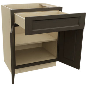 Fabuwood Fusion Kona VB27-34 Vanity Base Standard Cabinet, Open View