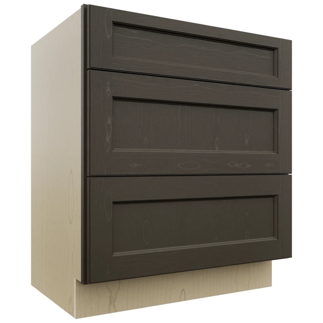 Fabuwood Fusion Kona VDB30-34 Vanity Drawer Cabinet, Front View