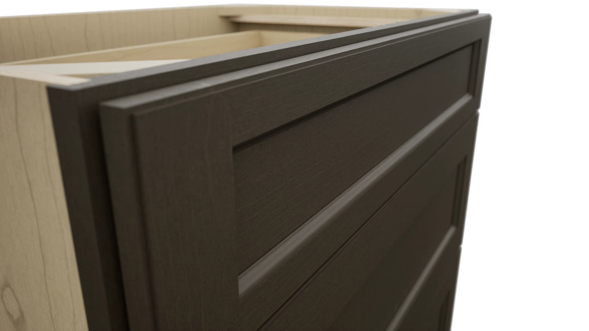 Fabuwood Fusion Kona VDB33-34 Vanity Drawer Cabinet, Detail View