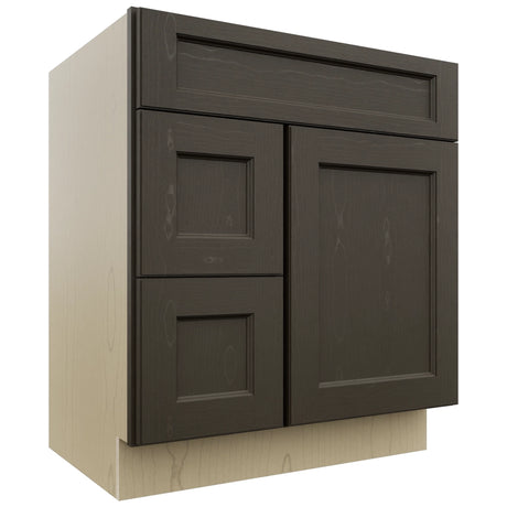 Fabuwood Fusion Kona VSD36DL Vanity Combo Cabinet, Front View