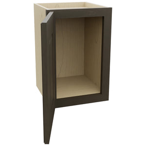 Fabuwood Fusion Kona W1218 Wall Standard Cabinet, Open View